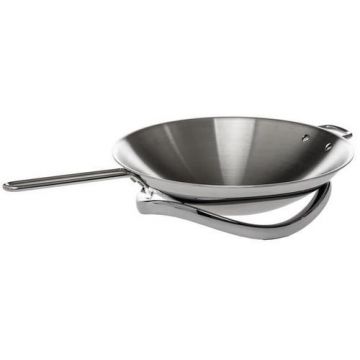 Set tigaie wok cu suport Electrolux INFI-WOK, 2 piese (Inox)