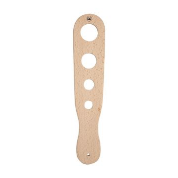 Spatulă perforată din lemn de fag pentru paste T&G Woodware