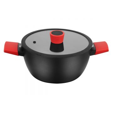 Cratita PAL RED NONSTICK 24CM