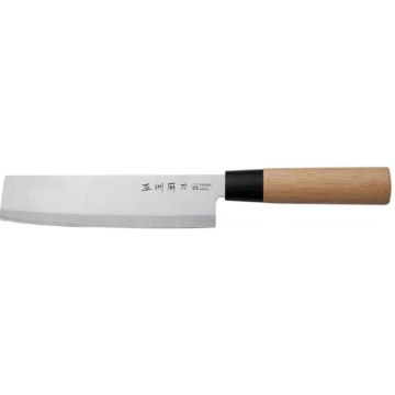 Cutit Osaka Nakiri, Carl Schmidt Sohn, 18 cm, lama otel, maner lemn 070915