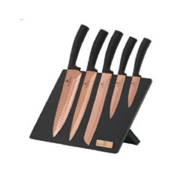 Set cutite 6 piese Rose Gold Berlinger Haus BH 2609