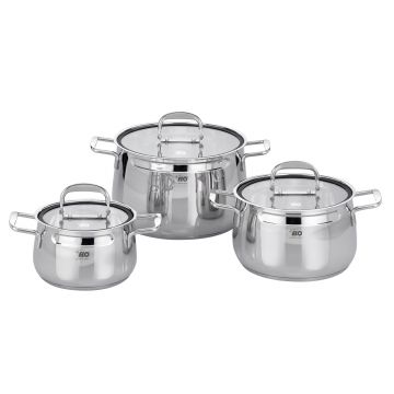 Set de oale de inox ELO-Mystery - 6 piese