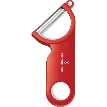 Curatator Cartofi Victorinox 7.6073, 13.4x5.5x1.2 cm, Rosu