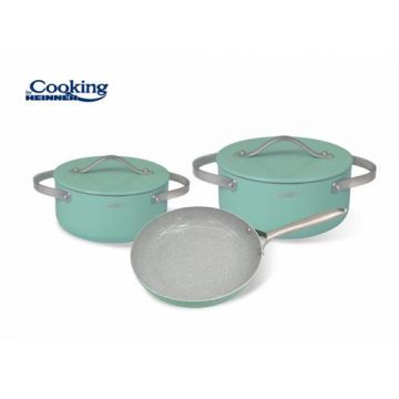 Set gatit Heinner HR-BET-5CRT CRETA, 5 piese, aluminiu