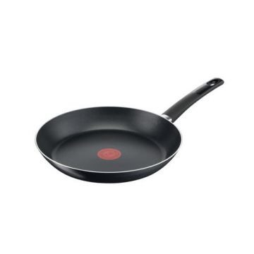 Tigaie Tefal Simplicity+ B5820402, 28 cm, inductie, invelis antiaderent, indicator Thermo-Signal (Negru)