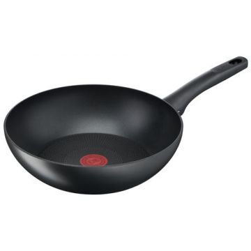 Tigaie Wok Tefal G2681972, 28 cm, Inductie (Negru)