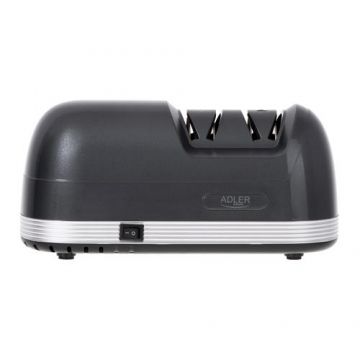 Aparat de ascutit cutite electric Adler AD 4508, 60 W, 2 stagii, Ascutire si Polisare (Negru)