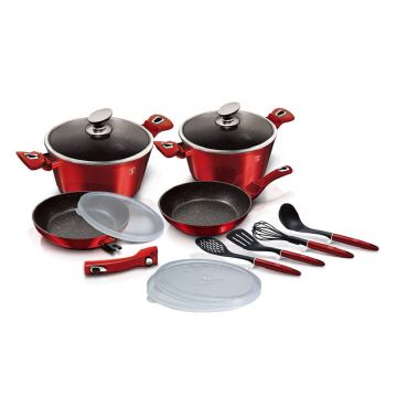 Set pentru Gatit, 13 Piese, Maner Detasabil BH/7057