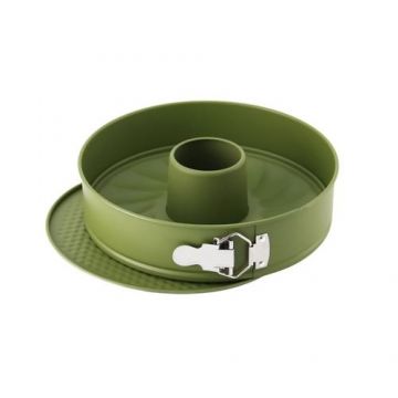 Tava tort cu 2 baze detasabile ZASS Gourmet, ZG-BW 03 (Verde)