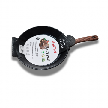 Tigaie 28 cm Acoperire Granit Fry Pan De Luxe Compatibila Inductie Electric si Gaz