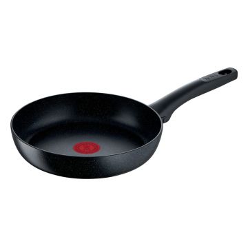 Tigaie cu suprafață antiaderentă din aluminiu ø 24 cm Black stone G2810472 – Tefal