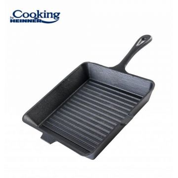 Tigaie grill font pura Heinner HR-TNJ-G25, 25 x 4.7 cm