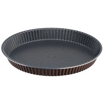 Forma de copt pentru tarte, Tefal, Perfect Bake, 30 cm Ø, aluminiu