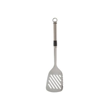 Paleta perforata, Procuisine, Excelsa, 33 cm, inox, argintiu