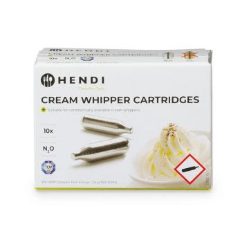 Set 10 capsule pentru sticla de frișcă Hendi