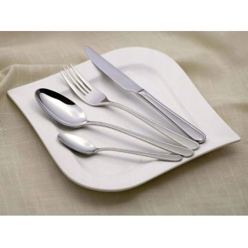 Set tacamuri 72 piese + valiza Selene, Ambition, pentru 12 persoane, inox, argintiu