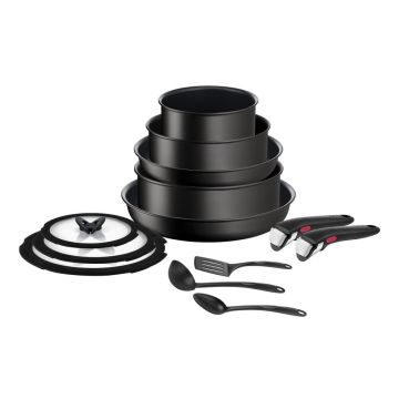 Set de vase pentru gătit 13 buc. din aluminiu Ingenio Unlimited – Tefal