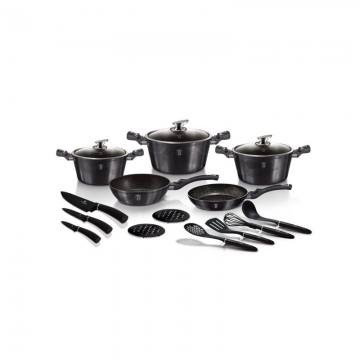 Set oale marmorate 17 piese Carbon Pro Berlinger Haus BH 6920