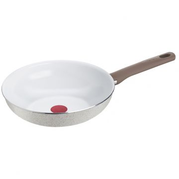 Tigaie wok Tefal Natural Ceramic, 28 cm